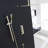 Liverpool Ceiling Mount Thermostatic Rainfall Shower Set