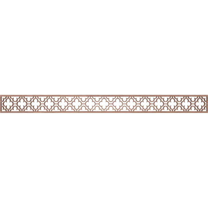 Moulure de Chicago, H 4 po x l 46,375 po x P 0,375 po, Noyer