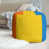 Orange / jaune / bleu sélectionné