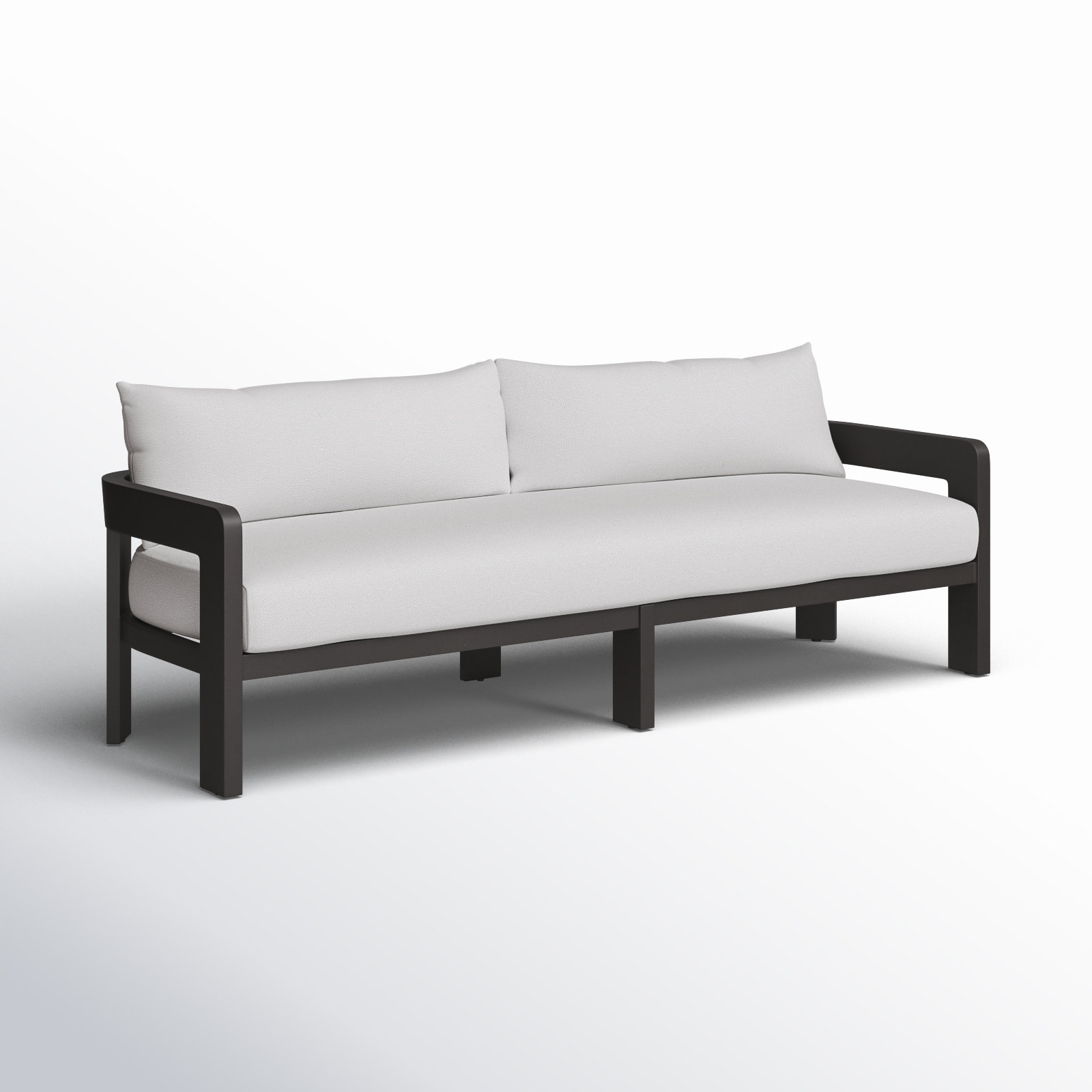 Victorine Outdoor Metal Sofa-96"-Alessi, Alessi
