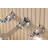 Kingston Brass Two-Handle 3-Hole Wall Mount Roman Tub Faucet-98054949-98054942