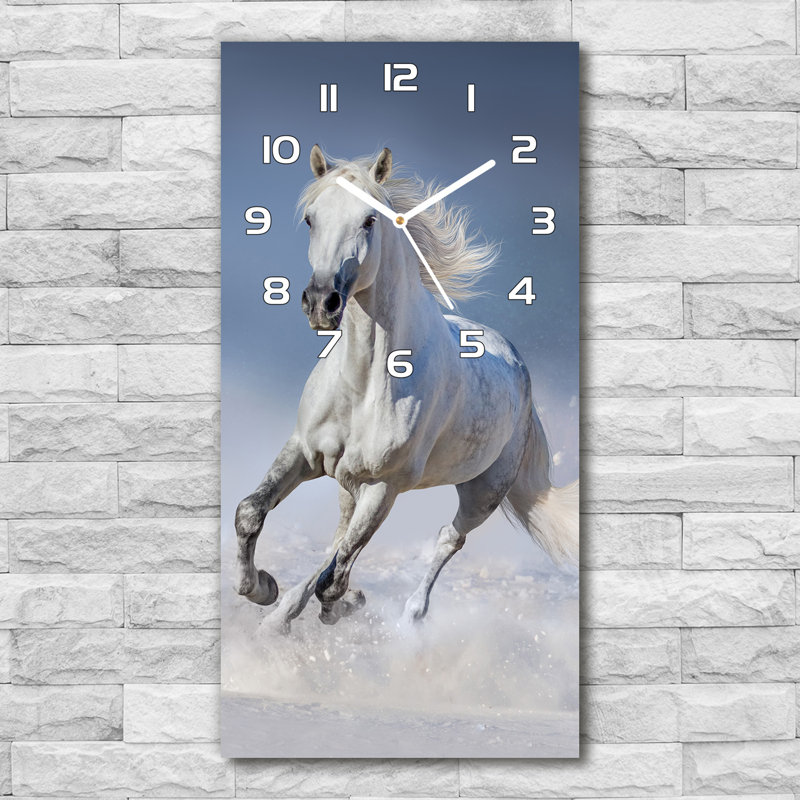 Jakaylah Glass Wall Clock