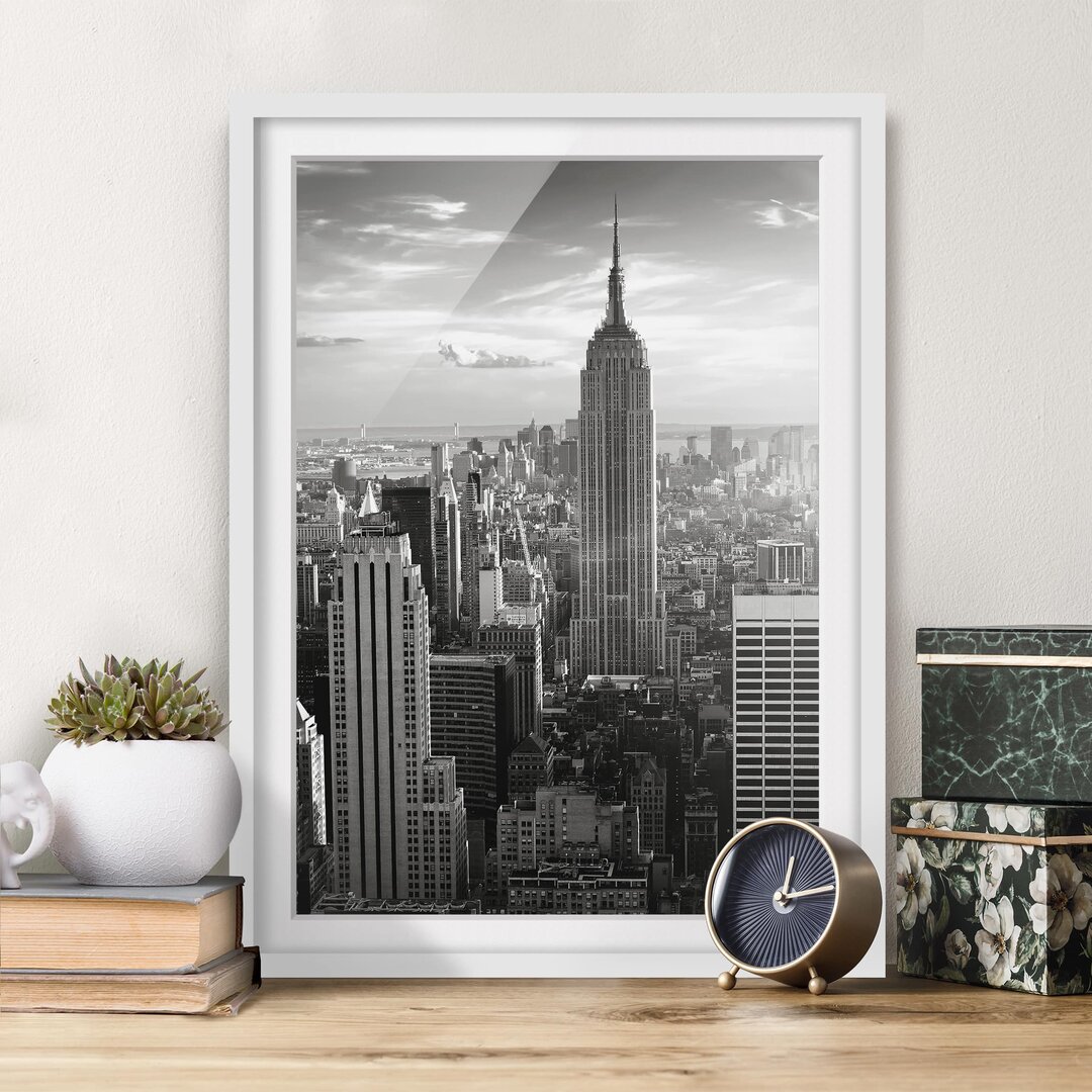 Gerahmter Fotodruck Manhattan Skyline