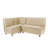 Kid Comfort Collective Modular L-Shaped Seating, 3-Piece Set - Sand-124164514
