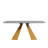 Ashni Rectangular ,Kitchen table,Pedestal dining table with pure natural material-463918698-463918701-422279738