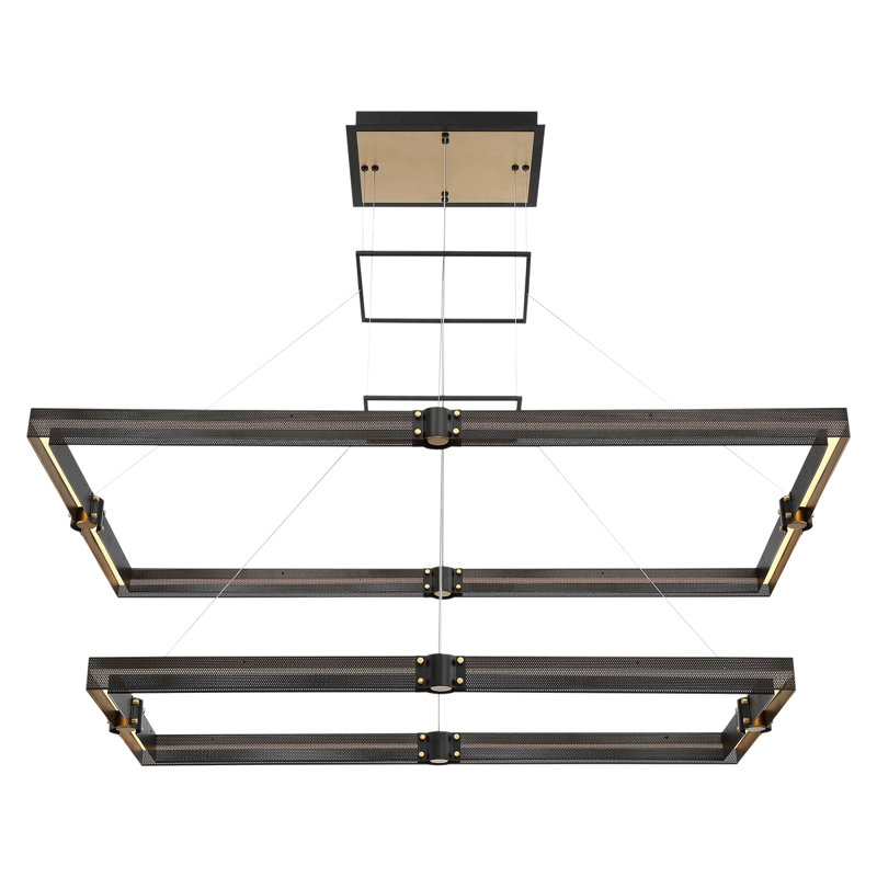 2 - Light Dimmable LED Chandelier