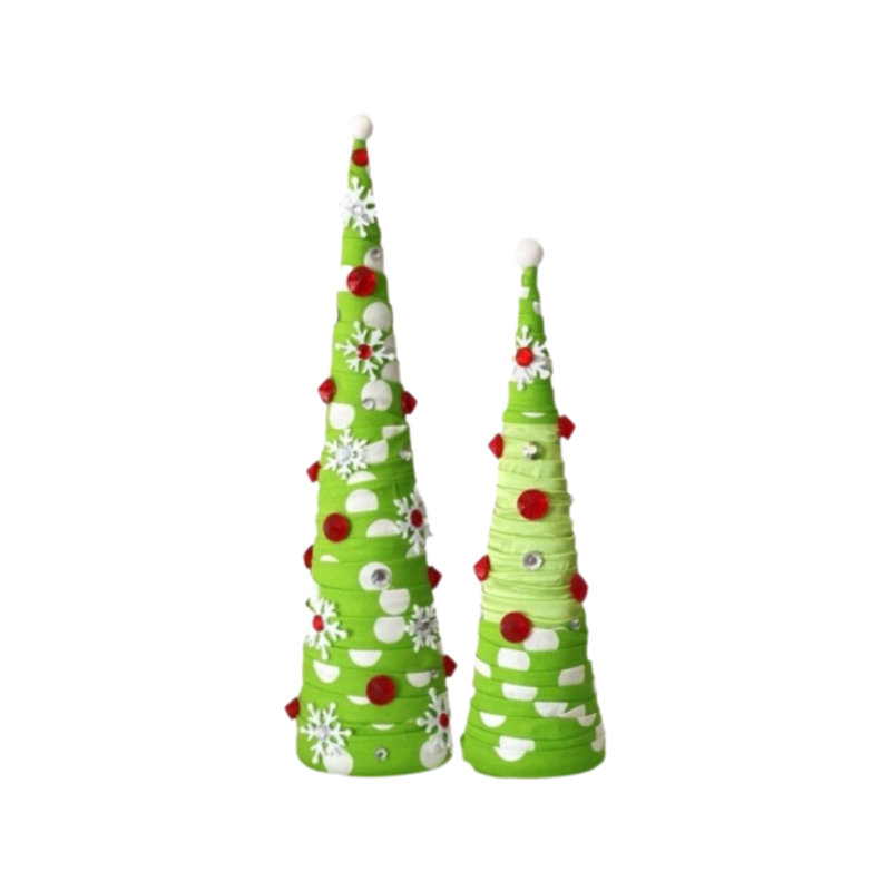 Ensemble d'arbres de Noël Christmas