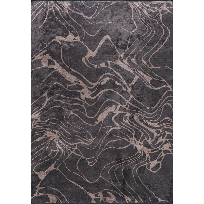 Contemporary Abstract Waves, Square 9'10"