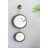 Margie Metal Flat Wall Mirror