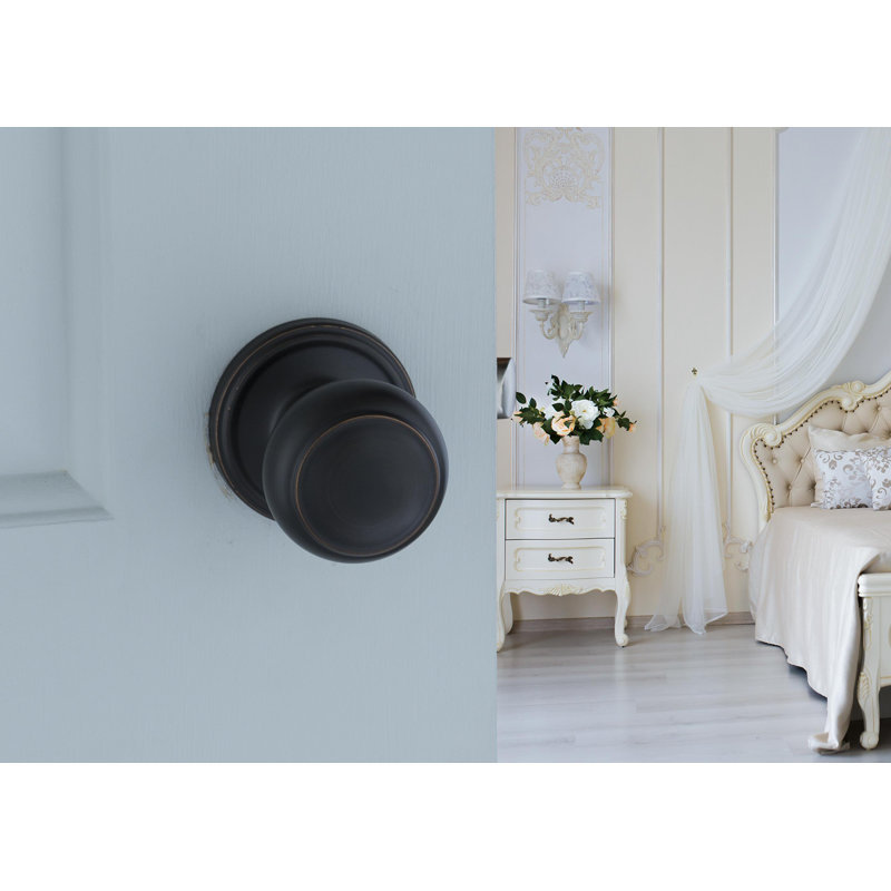 Colonial 2.7'' Diameter Single Dummy Round Knob, Tuscan Bronze