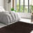 Alamin Handmade Flokati Wool Dark Brown Area Rug-93925352