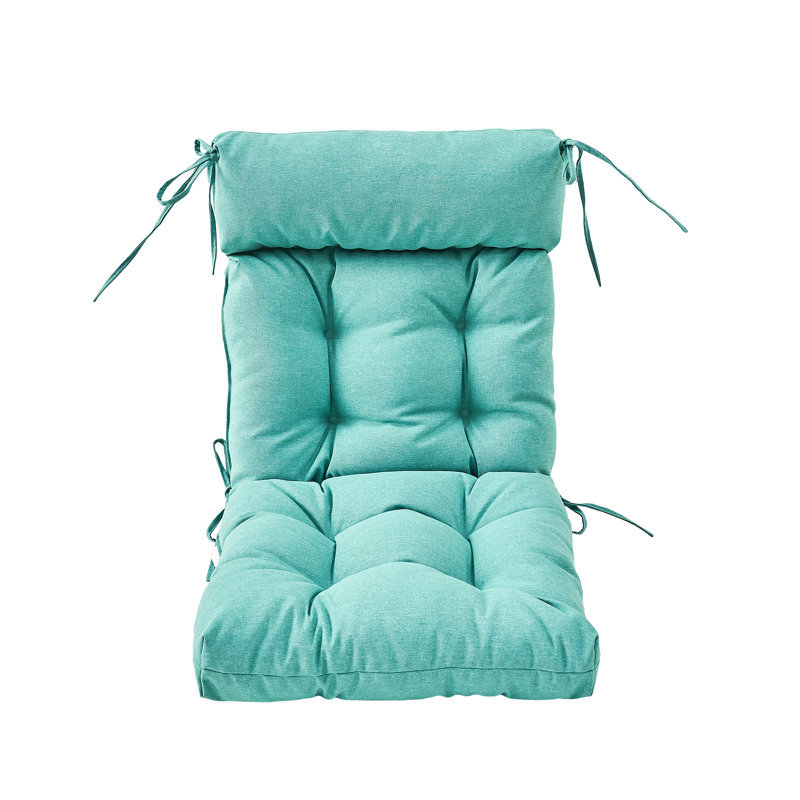 Cassella Outdoor 4'' Seat Cushion, Aqua Blue