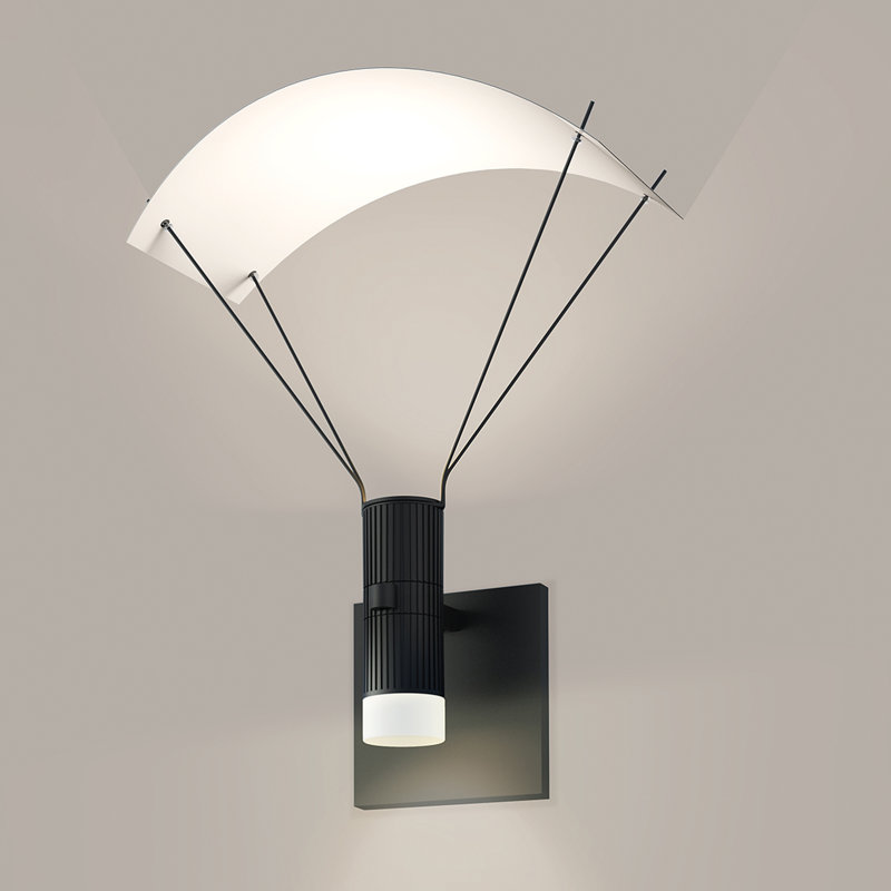 Suspenders® 1 - Light LED Armed Sconce