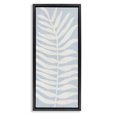 Cadre flottant Minimal Leaf Silhouette, design par Natalie Carpentieri