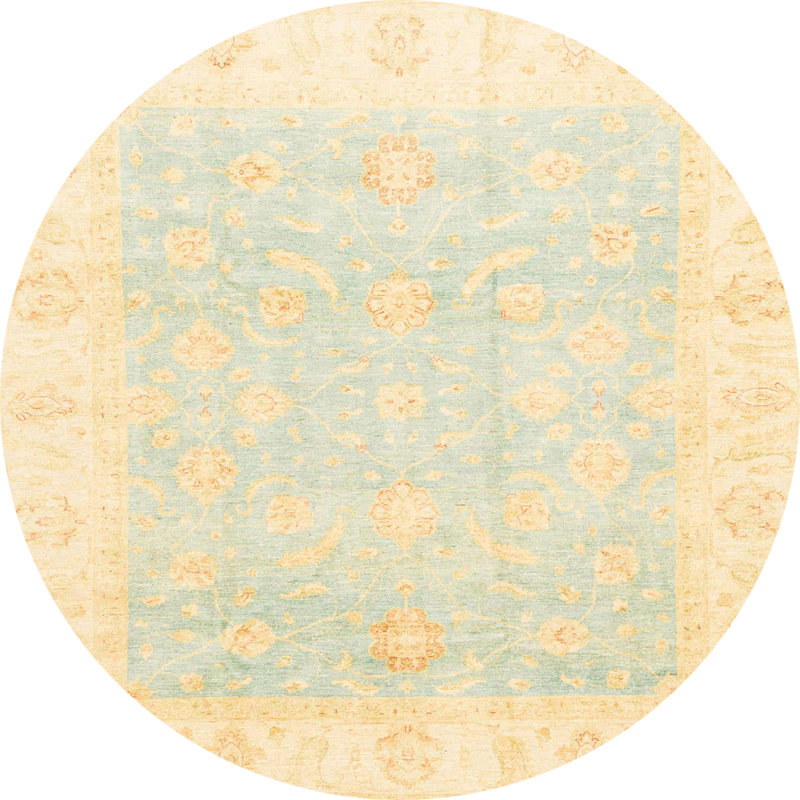 Tapis abstrait moderne 3683, Rond 8 pi