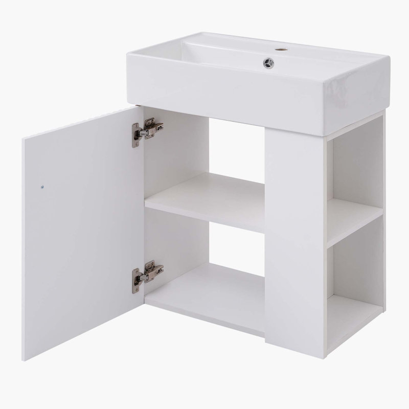 Meuble-lavabo mural simple l 22 po x P 12 po x H 26 po