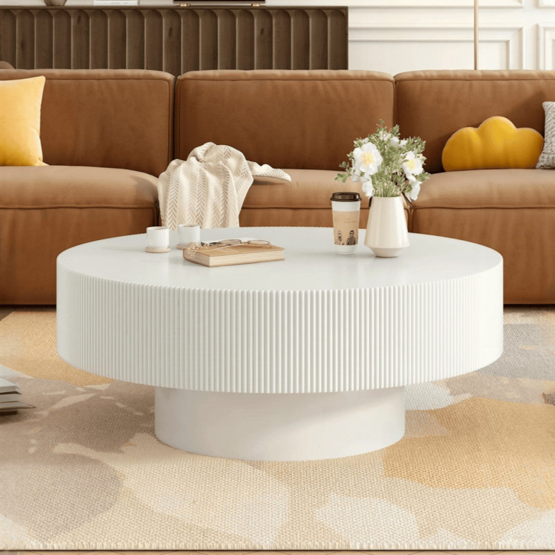 Table basse élégante Elegant Easy, Blanc