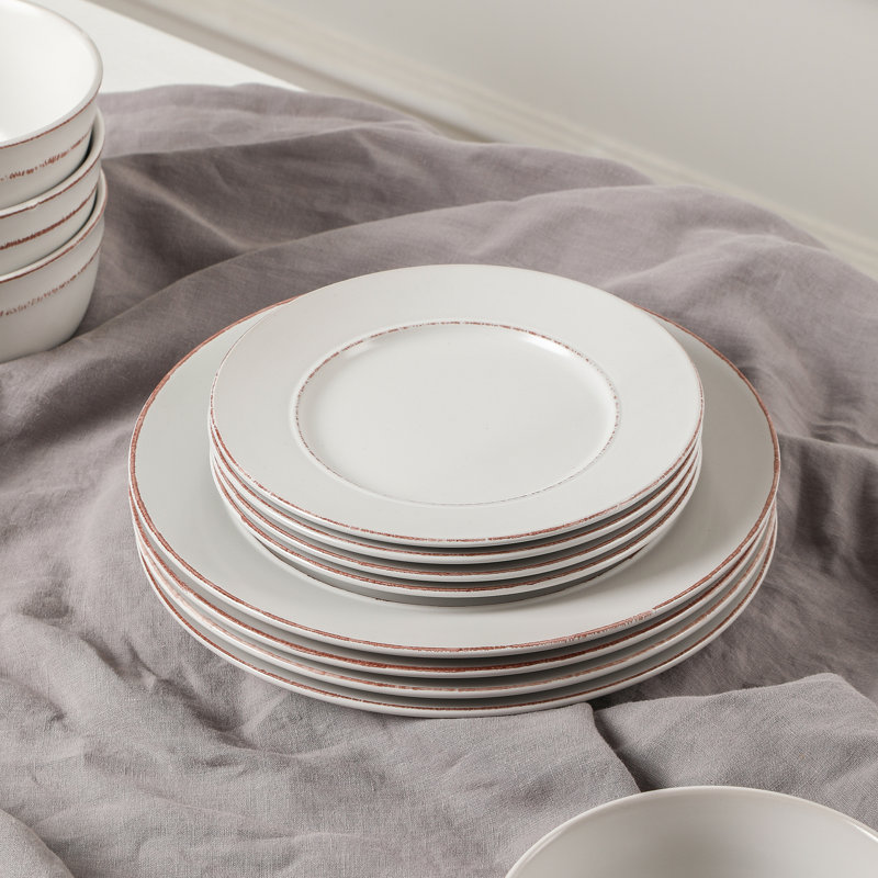 Service de table 12 pièces Earth & Clay Hazel, Gris