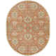 Arden Handmade Wool Orange Rug