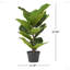 Figuier Achille artificiel en pot