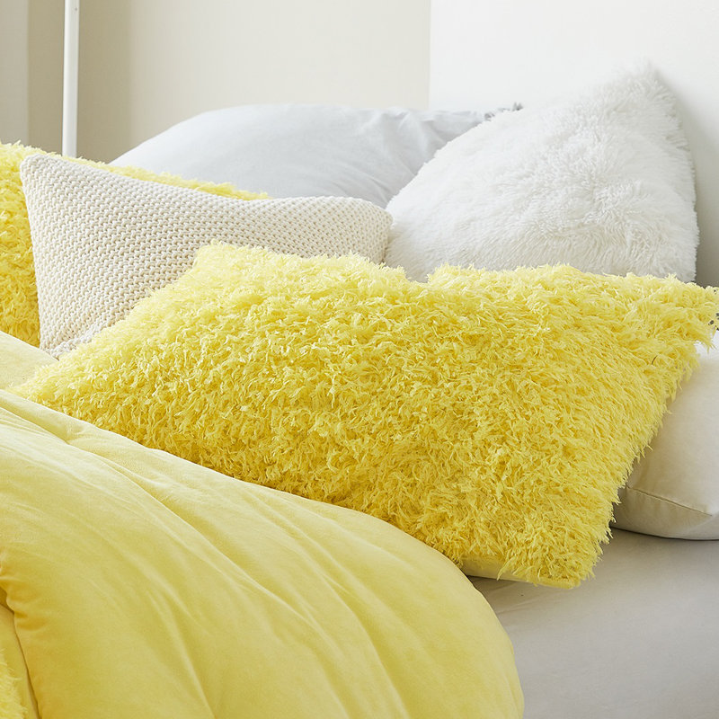 Other Items Polyester Sham Set, Sunshine Yellow