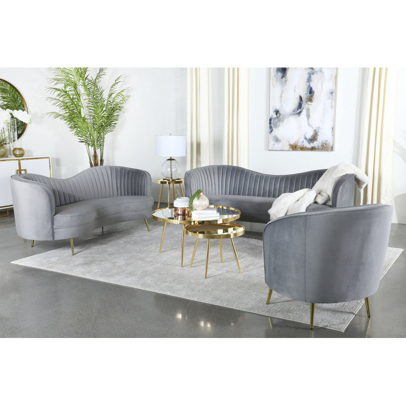 Causeuse Reigha, Gris