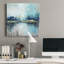 Vue sur le lac - reproduction sur toile tendue-1732601460
