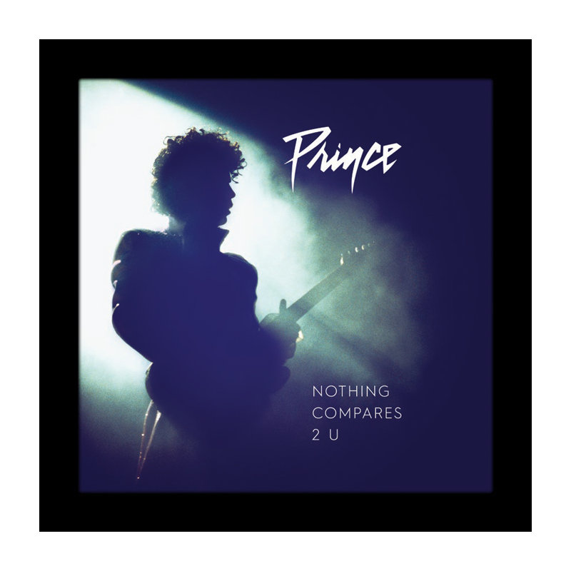 Affiche encadrée 2U 12 x 12 Prince