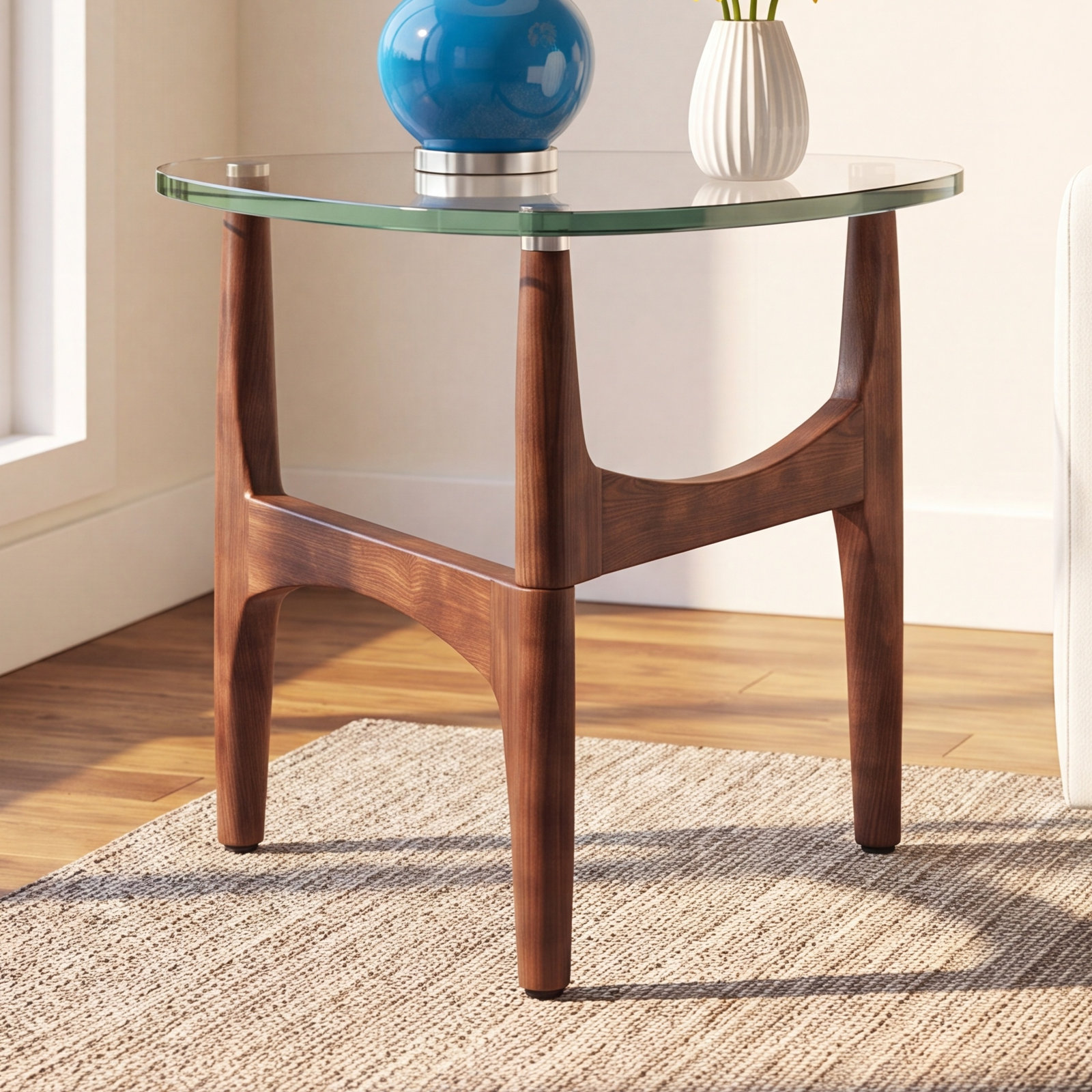 Etna End Table, Walnut