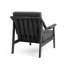 Chaises longues d'extérieur en bois de teck avec coussin et accoudoirs Marlo-114980287-114980291