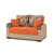 Chenille orange est en rupture de stock sélectionné