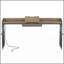 Table de lit réglable en hauteur avec roulettes, bureau pour ordinateur portable grand format, support inclinable, prises intégrées et ports USB pour lit / canapé (gris foncé)