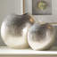 Vase de table en métal givré-22944623