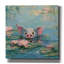  «Pig Fish» par Rich Monet, art mural sur toile, 26 po x 26 po-994251038