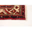 Tapis de couloir en Tapis décoratif laine noué à la main de conception unique 4 pi 1 po x 10 pi 2 po Boros