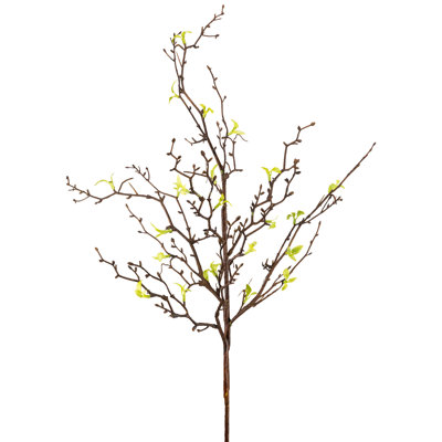 Sprays artificiels Curly Willow, 34 po, vert, ensemble de 4