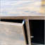 Meuble télé rustique brun avec armoire de rangement à pousser pour ouvrir un téléviseur jusqu'à 65 po en bois et verre