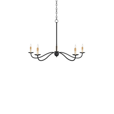 Petit lustre saxon noir