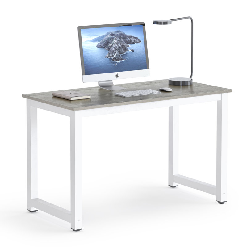 Gauja Metal Base Writing Desk, Grey