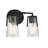 Kirbyville 2-Light Dimmable Vanity Light in Black-1648412774-1711616420-1711616427