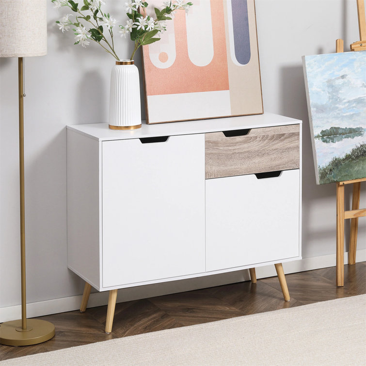 Fjørde & Co Riddick 98 Cm Wide 1 Drawer Sideboard | Wayfair.co.uk