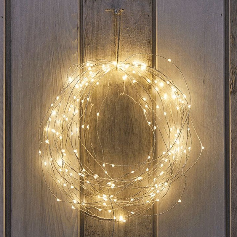Battery Operated LED Fairy String Lights - 2 Count, Warm White