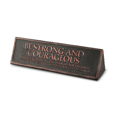Plaque Heio Be Strong