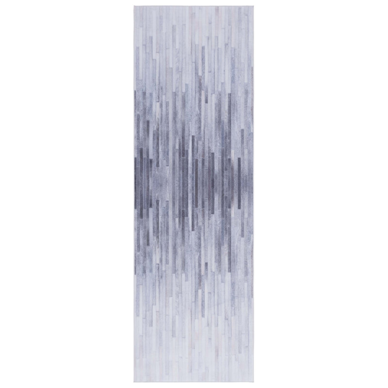 Tapis performance lavable à la machine Aubrieana, Tapis de couloir 2 pi 6 po x 12 pi