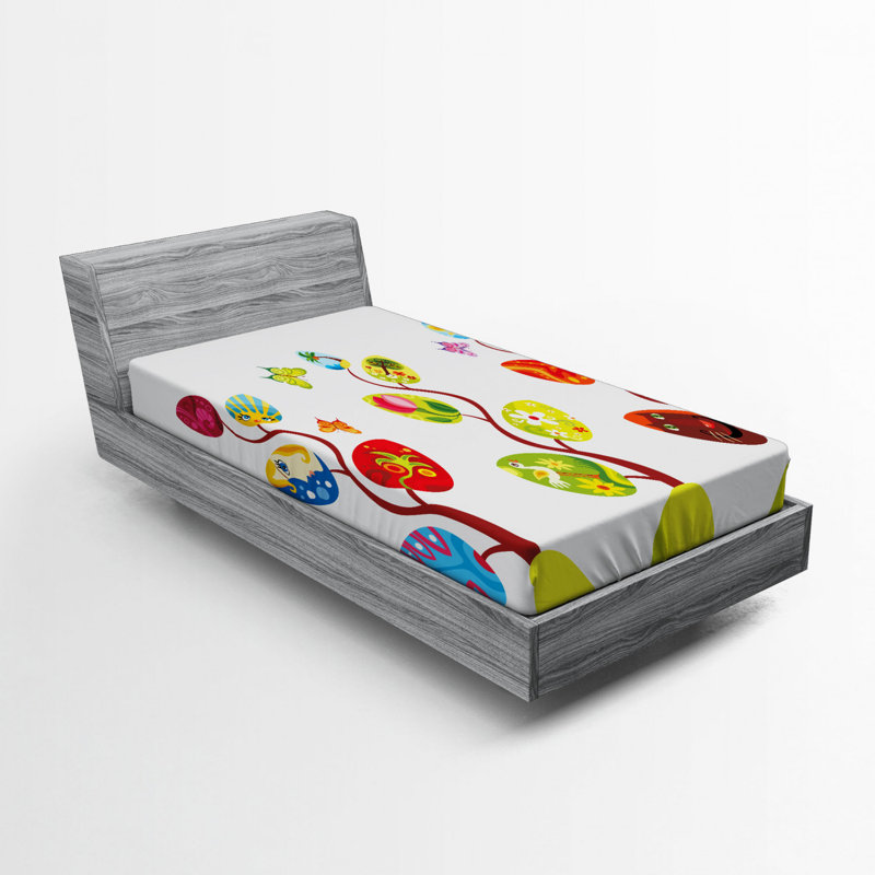 Microfiber Fitted Sheet, Twin Fitted Sheet
