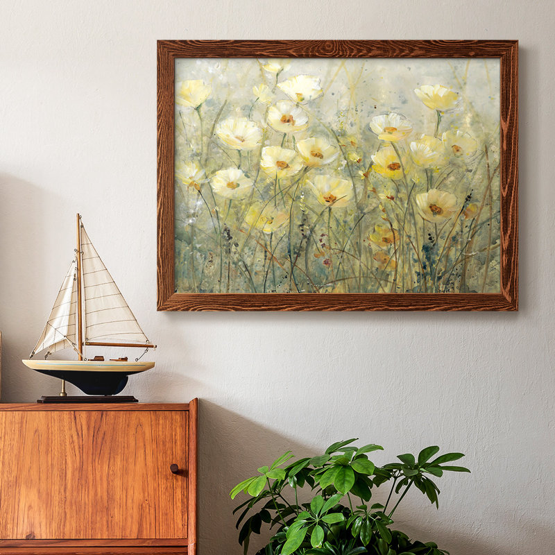 Été en fleurs I, Érable, H 22 po x l 32 po x P 1,5 po