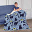 Jeté en sherpa Ghost Shapes-105273011