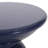 Modern Navy Blue Metal End Tables S/2, Powder-Coated Iron Frame, Design With Robust Pedestal Structure, 15"X15"X20.56" & 12"X12"X17.25", Assembly Required S/2 Table , Frame And Firm Construction,-1541469268