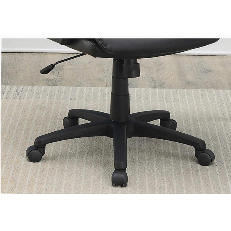 Classic Look Extra Padded Cushioned Relax 1pc Office Chair Home Work Relax Black Colour