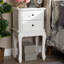 41.9cm W Manufactured Wood Bedside Table